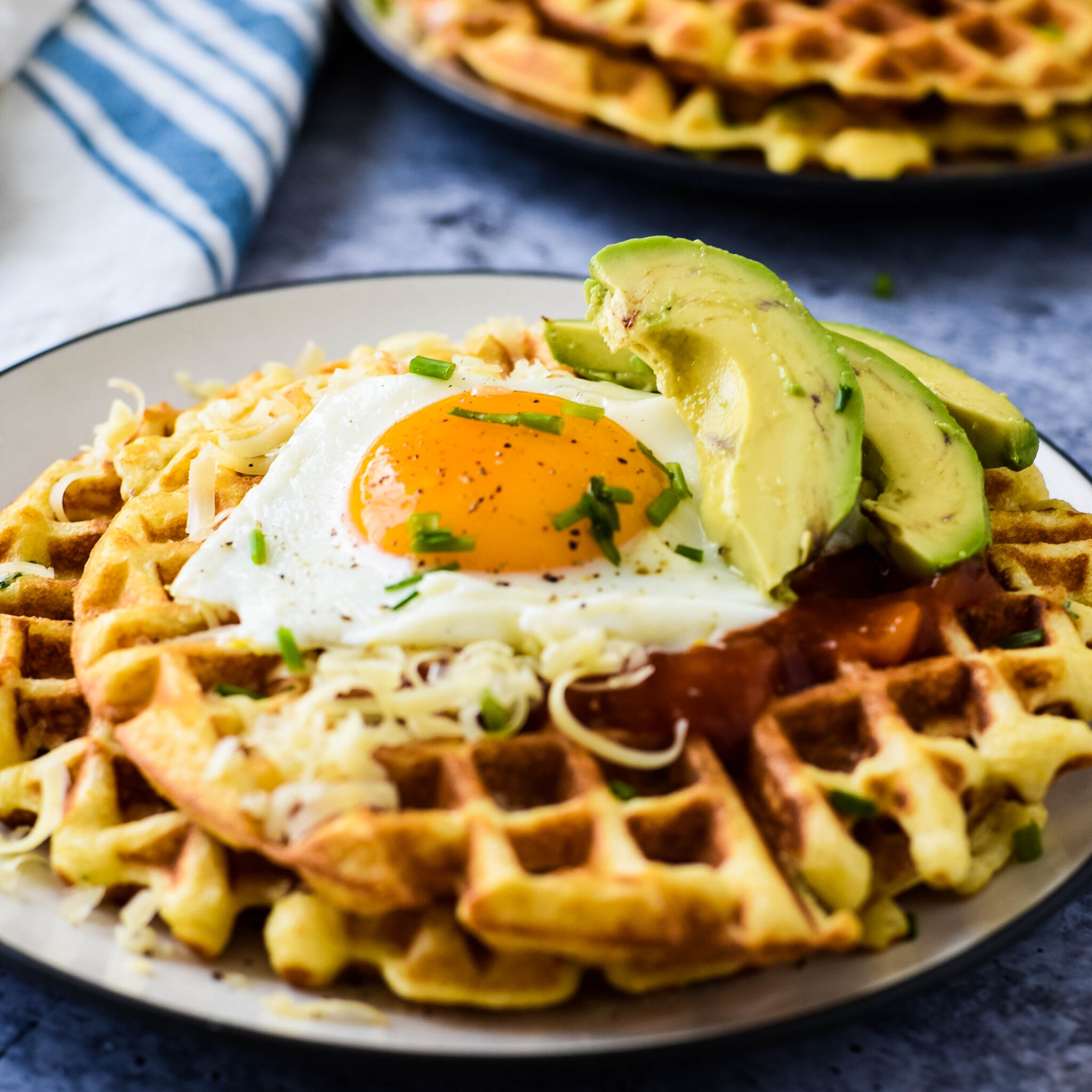 savory waffles recipe